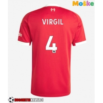 Moške Nogometnih dresov Liverpool Virgil van Dijk #4 Domači 2025-26 Kratki rokavi